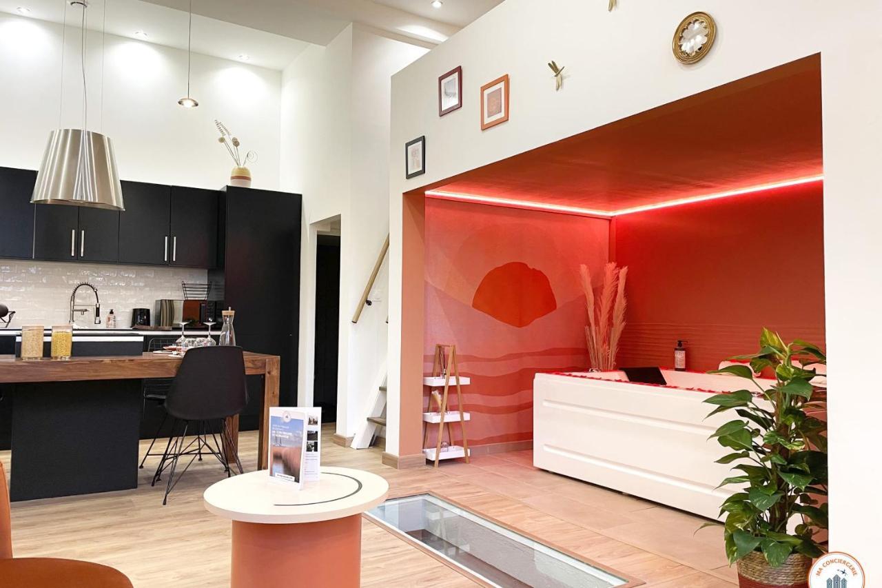 L'Orient-Express - Jacuzzi Spa - Parking - Loft Χάβρη Εξωτερικό φωτογραφία