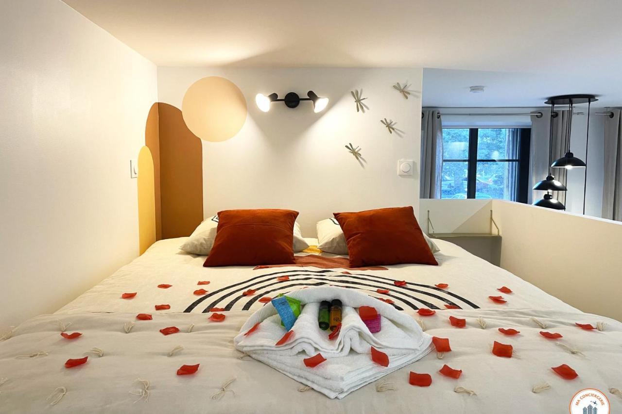 L'Orient-Express - Jacuzzi Spa - Parking - Loft Χάβρη Εξωτερικό φωτογραφία