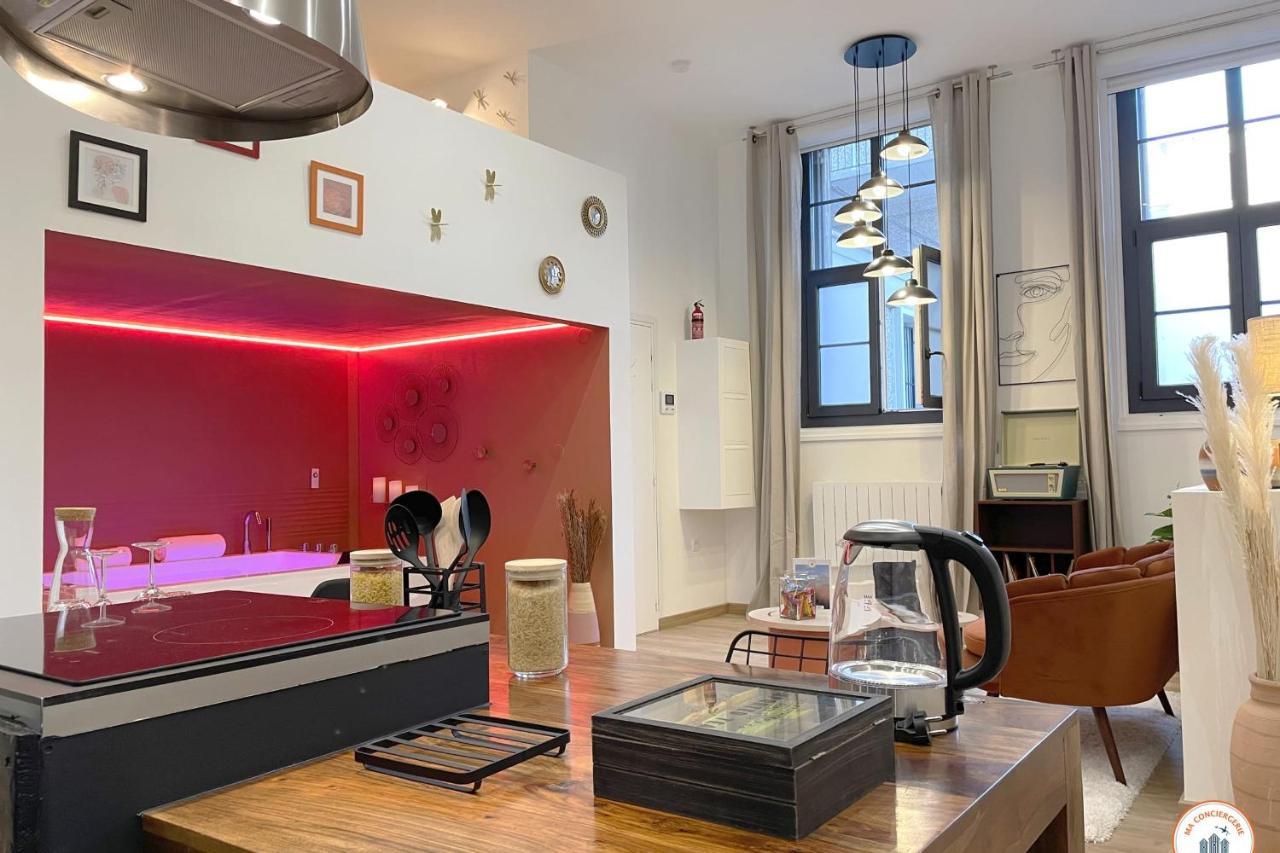 L'Orient-Express - Jacuzzi Spa - Parking - Loft Χάβρη Εξωτερικό φωτογραφία