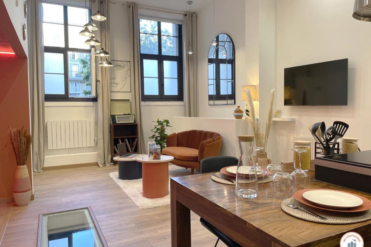 L'Orient-Express - Jacuzzi Spa - Parking - Loft Χάβρη Εξωτερικό φωτογραφία