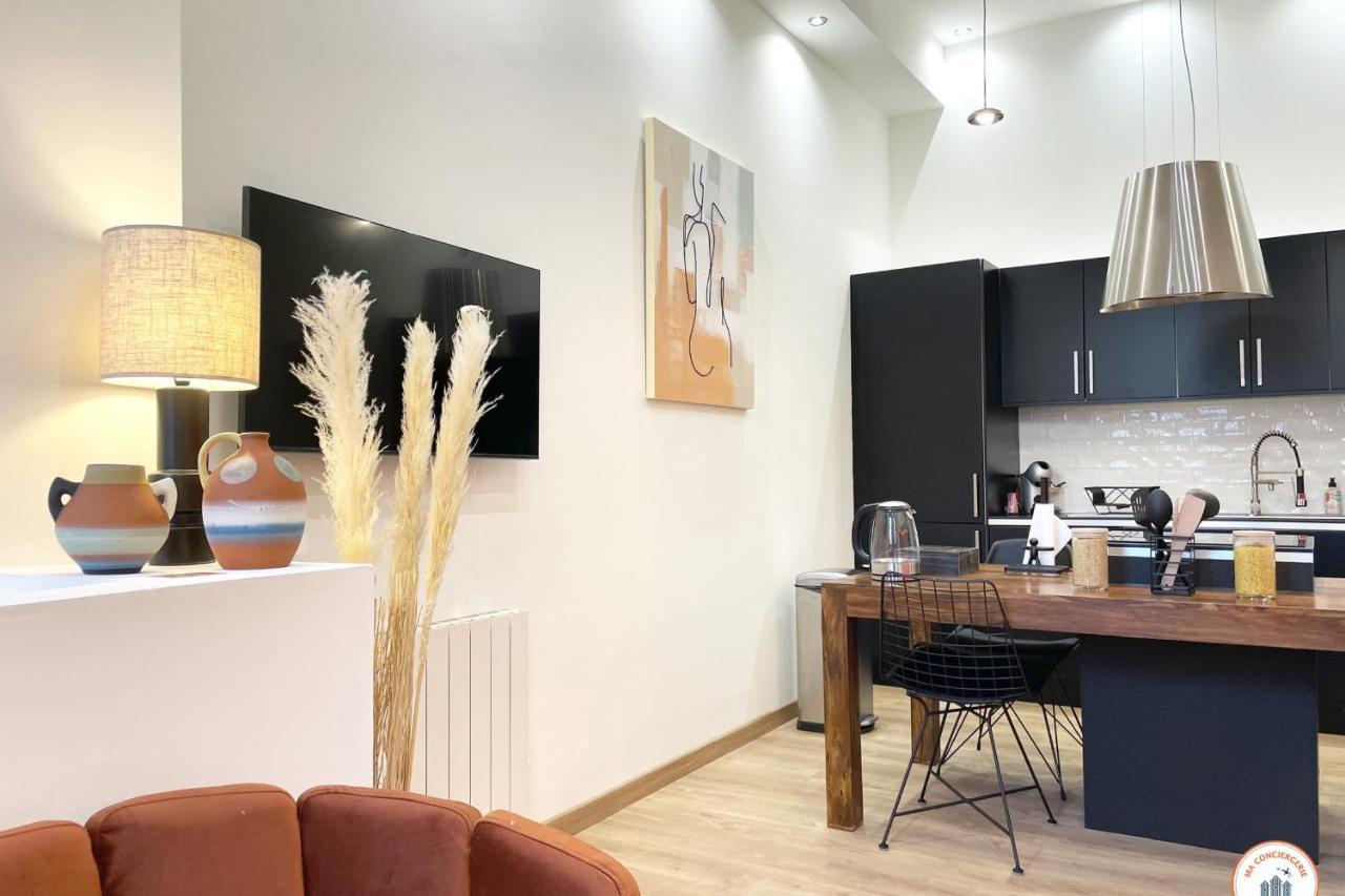 L'Orient-Express - Jacuzzi Spa - Parking - Loft Χάβρη Εξωτερικό φωτογραφία