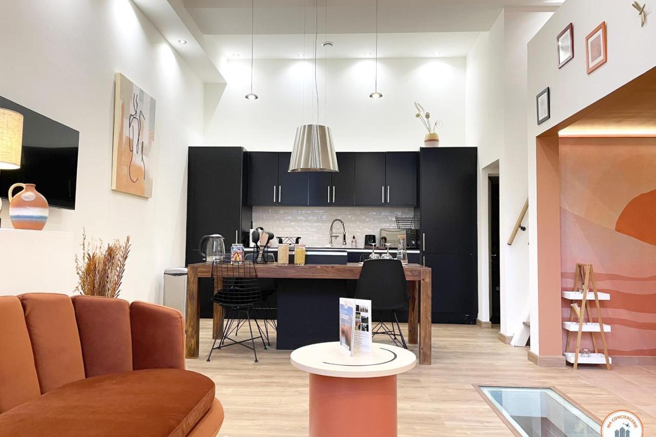 L'Orient-Express - Jacuzzi Spa - Parking - Loft Χάβρη Εξωτερικό φωτογραφία